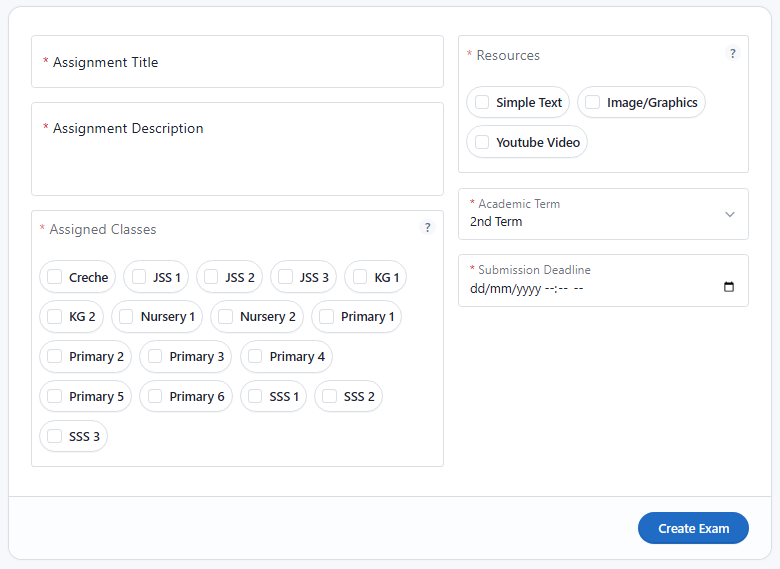 Student Assignment Portal