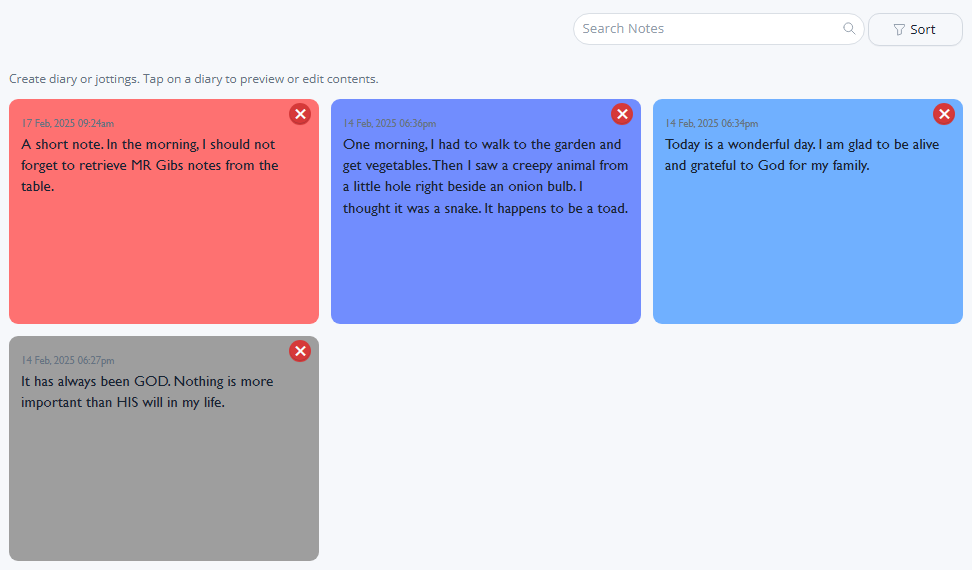 Student Jotter & Notes